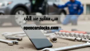 فني مفاتيح عند الباب
